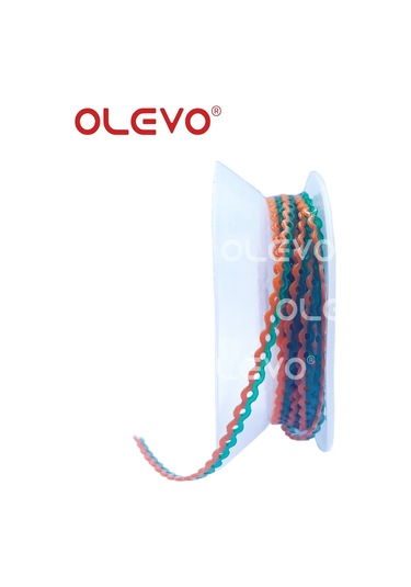 Olevo 4.5 M/rulo Diş Ortodonti Güç Zinciri Elastik Ultra Powerchains Ligler Lastik Bantlar Parantez Uzun Kısa Sürekli Piyano Siyah