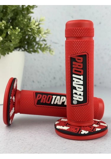 Homaland Protaper Kavraması Enduro Motosiklet, Pitbike, Moped 405903054 Kırmızı