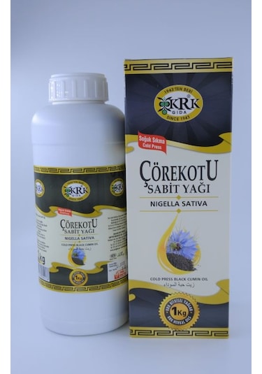 Krk Gıda Çörekotu Yağı 1 KG