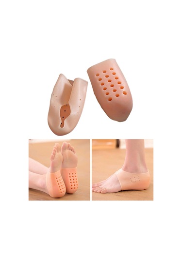 Dolıty 2x Yükseklik Arttırıcı Jel Kollu Yumuşak Silikon 5.0cm