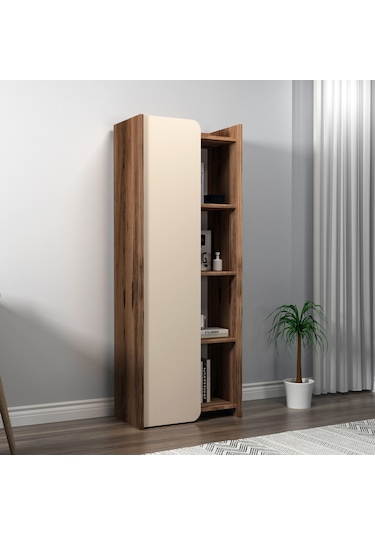 Arnetti Suave Kapaklı Kitaplık Lidya Bej