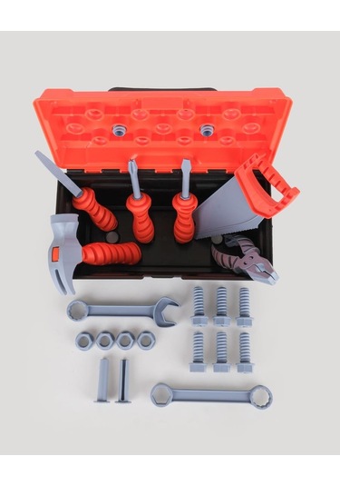 Çocuk Çantalı Tamir Seti Turuncu