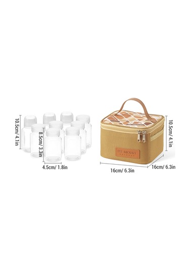 Ise Mount-baharat Çalkalayıcı Baharat Dispenseri Baharat Kapları-sarı Çok Renkli