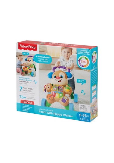 Fisher-Price Eğitici Köpekçik Türkçe Yürüme Yardımcısı Çok Renkli FTG10