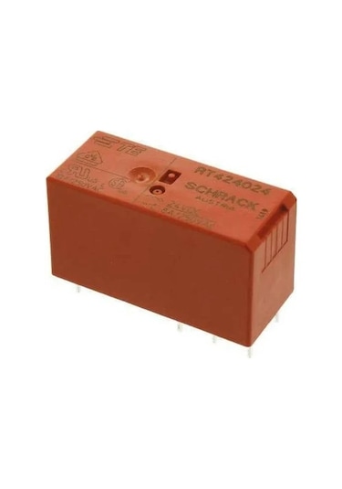 Schrack - Rt424024 24vdc 8a 8 Pin Çift Kontak Röle