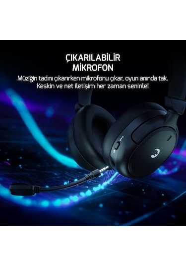 GamePower Aero Ultra Triple Oyuncu Kulaküstü Kulaklık