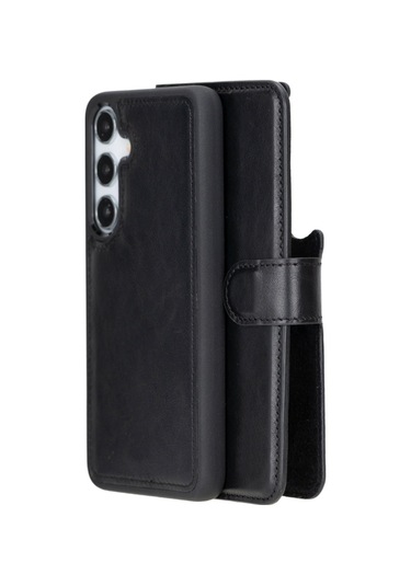 Samsung Galaxy S25 Plus Çıkarılabilir Deri Cüzdan Kılıf