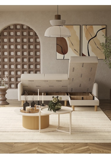 Eco Bohem Köşe Takımı, İskandinav L Koltuk, Modern Köşe Koltuk