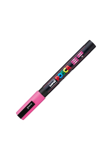 Uni Posca Pc-3M Boyama Markörü 0.9-1.3Mm Pembe