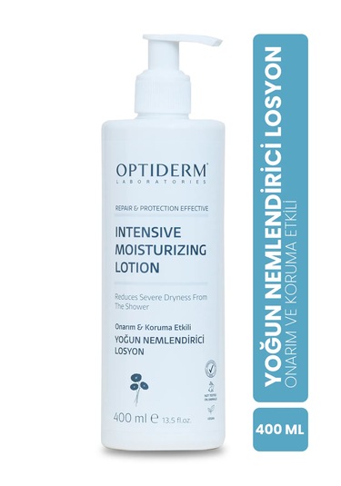 Optiderm Yoğun Nemlendirici Krem Onarım Ve Koruma Etkili Losyon 4