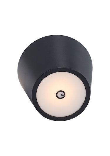 Geeroyoo Kahverengi Şarjlı Şarjlı Flaşlı Şişe Lambası - Dokunmatik 3 Renkli Sürekli Parlaklık Ayarlamalı - Bar Restoran Dekorasyonu Için Kablosuz Tasarım Kahve Rengi