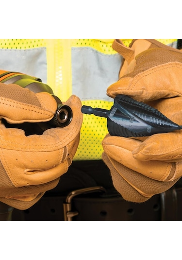 Klein Tools Qrst15 Kademeli Matkap Ucu, Hızlı Çıkarma Spiral Çift