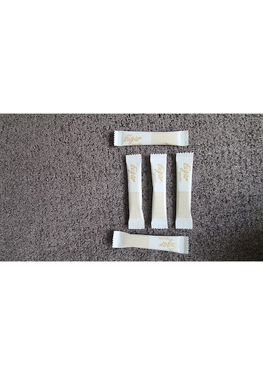 Self Stick Şeker Altın Yaldız Sugar Logolu Net:3 Kg. 3 Gr.e X 1000 Ad.e Tekli