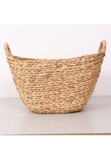 Sabad 48x30x32 Cm. Su Sümbülü Oval Sepet Bej