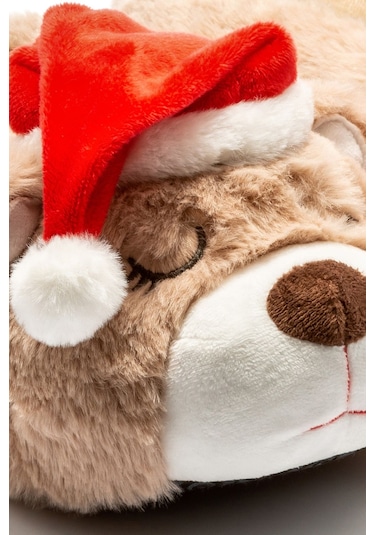 Twigy Duman Kadın,Garson Boy Hayvanlı Panduf Kahverengi 36/41 CC0575 Kahverengi