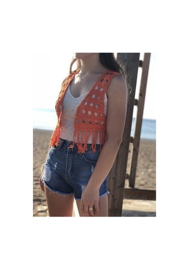 La Mia Xl Mercerized Turuncu El Örgü İpi - 194 - 33772