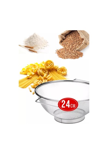 Mayer&boch 24 Cm Saplı Metal Süzgeç 265703182 Gri