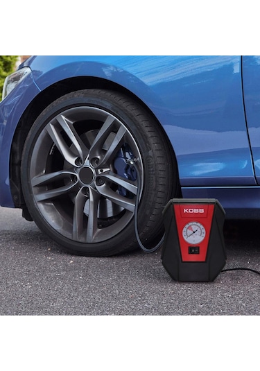 Kobb KB100 12 V Lastik Hava Şişirme Pompası Kompresör