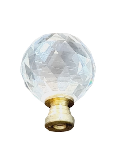Kristal Sarı Ayak 40 mm Kulp ( 5 ADET )