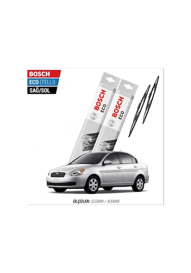 Hyundai Accent Era Silecek Takımı 2006-2012 Bosch Eco