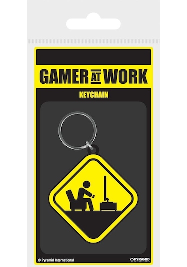 Gamer At Work - Lisansli Anahtarlık