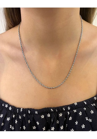 Kadın Burma Model Çelik Kolye