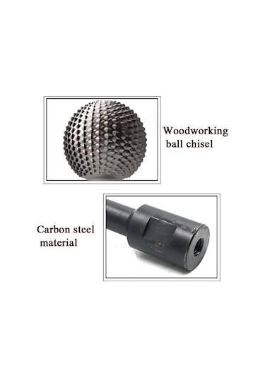 Sones 10mm Küresel Ahşap Yiv Oyma Bıçağı