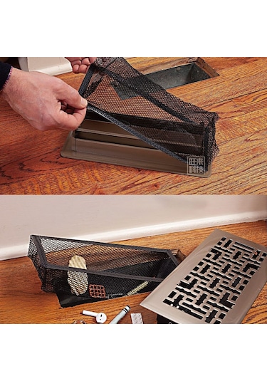 Sones 4x10 İnç Zemin Kayıt Havalandırma Filtresi Örgü Zemin Havalandırma Kapağı Kanal Sistemini Temiz Tutmak İçin Diğer