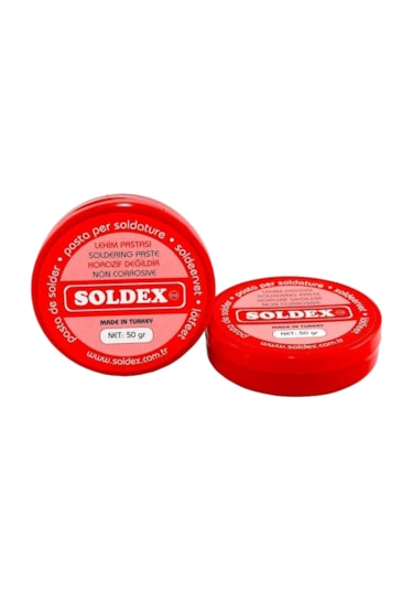 Soldex Lehim Pastası 50gr - Pas050 İletken Değildir