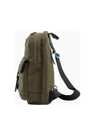 Discovery Icon Rfıd Korumalı Sürdürülebilir Sling 8l Kapasiteli Unisex Omuz Çantası Haki 2