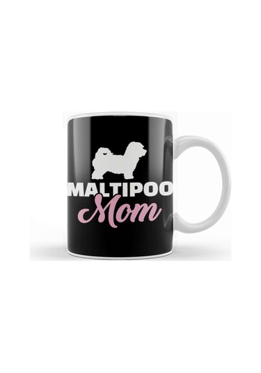 Maltipoo Mom Kupa Bardak Porselen Karışık