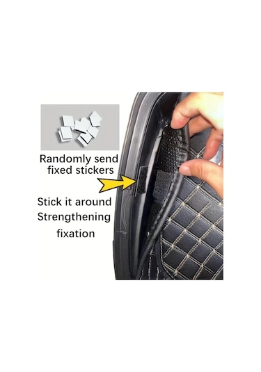 Dream011 Voge Sr4max Silver Sürüş Koltuğu Kılıfı Dayanıklı Koruyucu Taban Havalandırmalı Siyah Sarı