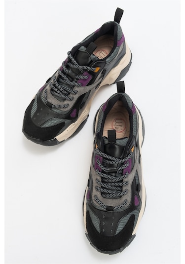 Luvishoes Lecce Siyah-mor Multi Kadın Spor Ayakkabı Mor - Siyah