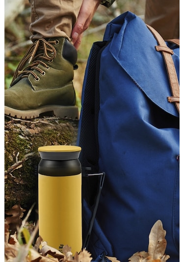 Karaca Rainbow Paslanmaz Çelik Termos 350 ML Sarı