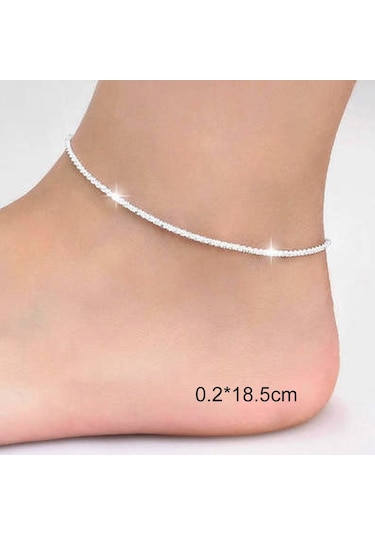 Sones Basit Kişilik Bayan Gümüş Kaplama Basit Yıldız Bileklik Gümüş