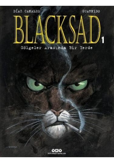 Blacksad 1. Cilt - Gölgeler Arasında Bir Yerde karton Kapak