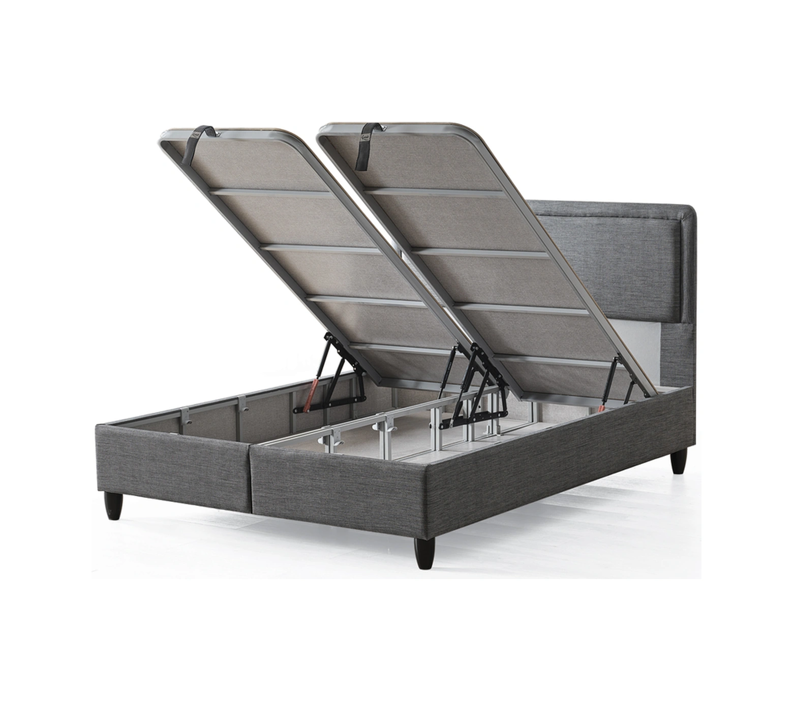 Melisa Çift Kişilik Sandıklı Baza Ve Başlık 2 Li Set Geniş Depolama 160 x 200 CM