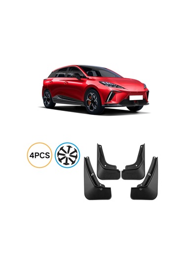 Anjiexun Adet Araba Çamurluk Çamurlukları Sıçrama Çamurluk Çamurluk Mg 4 Ev 22-23 İçin