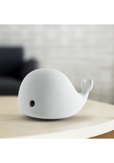 Reedark Deniz Balığı Şekilli Silikon Gece Lambası - Usb Şarjlı 7 Renkli Dokunmatik Fonksiyonlu Çocuklar İçin Hediyelik Lamba Diğer