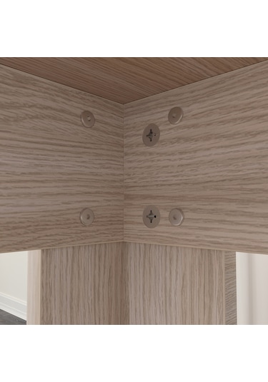 Pasific Home Single Mutfak Yemek Masası, 90x90 cm, Kare, Meşe