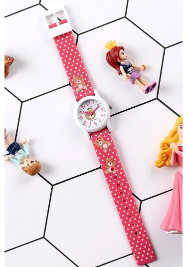 Q&Q QCG2212 Su Geçirmez Rakamlı Kız Çocuk Kol Saati