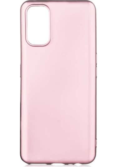 Realme 7 Pro Kılıf Zore Premier Silikon Kapak Rose Gold