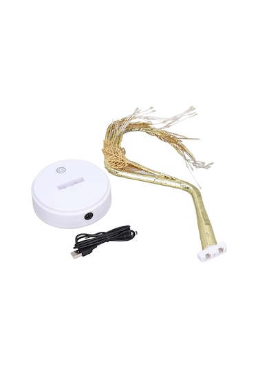 Bakır Tel Ağaç Lambası For Noel - Yongtao A