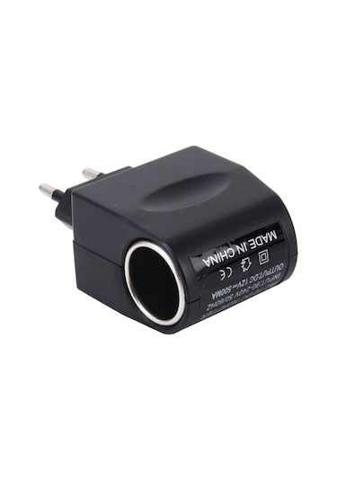 6w Araç Güç Çeviricileri 220v Ac/dc'den 12v Dc'ye Araç Çakmak Amplifikatörü Güç Çıkışı: Dc 12v 500ma