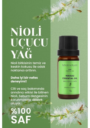 Bade Natural %100 Saf Nioli Uçucu Yağı 10 ML