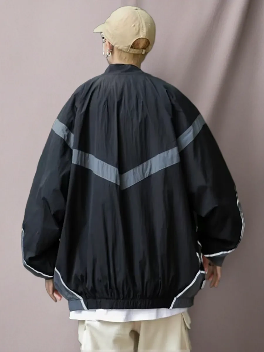 Retro 90'lar Oversize Vintaj Y2k Rüzgarlık 430650839 Siyah