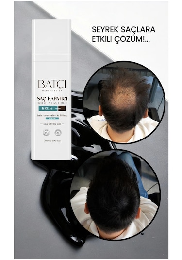 Batçı Hair Atelier Saç Kapatıcı Dolgunlaştırıcı Sıvı Krem 30 ML