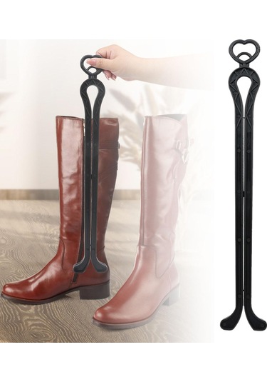 Homyl Bot Şekillendirici Standı Ekran Ayakkabı Şekil Tutucu Siyah