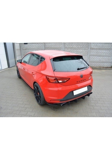 Seat Leon Iıı Cupra 2012-2016 Uyumlu Cnc Difüzör