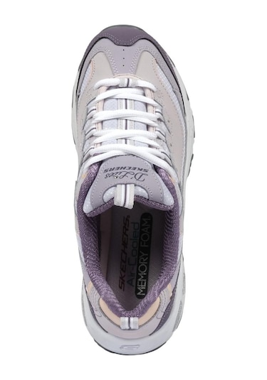 Skechers D'lites - Cool Change Kadın Mor Spor Ayakkabı 13143-lav Siyah